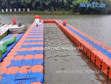 water sports floating jetty